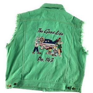 Classic Looney Tunes Vintage Biker Vest